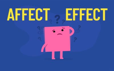 Affect or Effect and Other Confusing Homophores